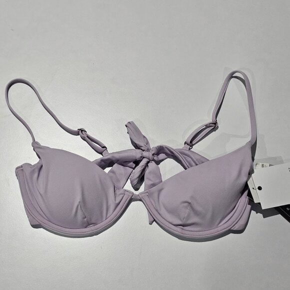 O'Neill Saltwater Solids Seville Bikini Swim Top - Picture 5 of 9